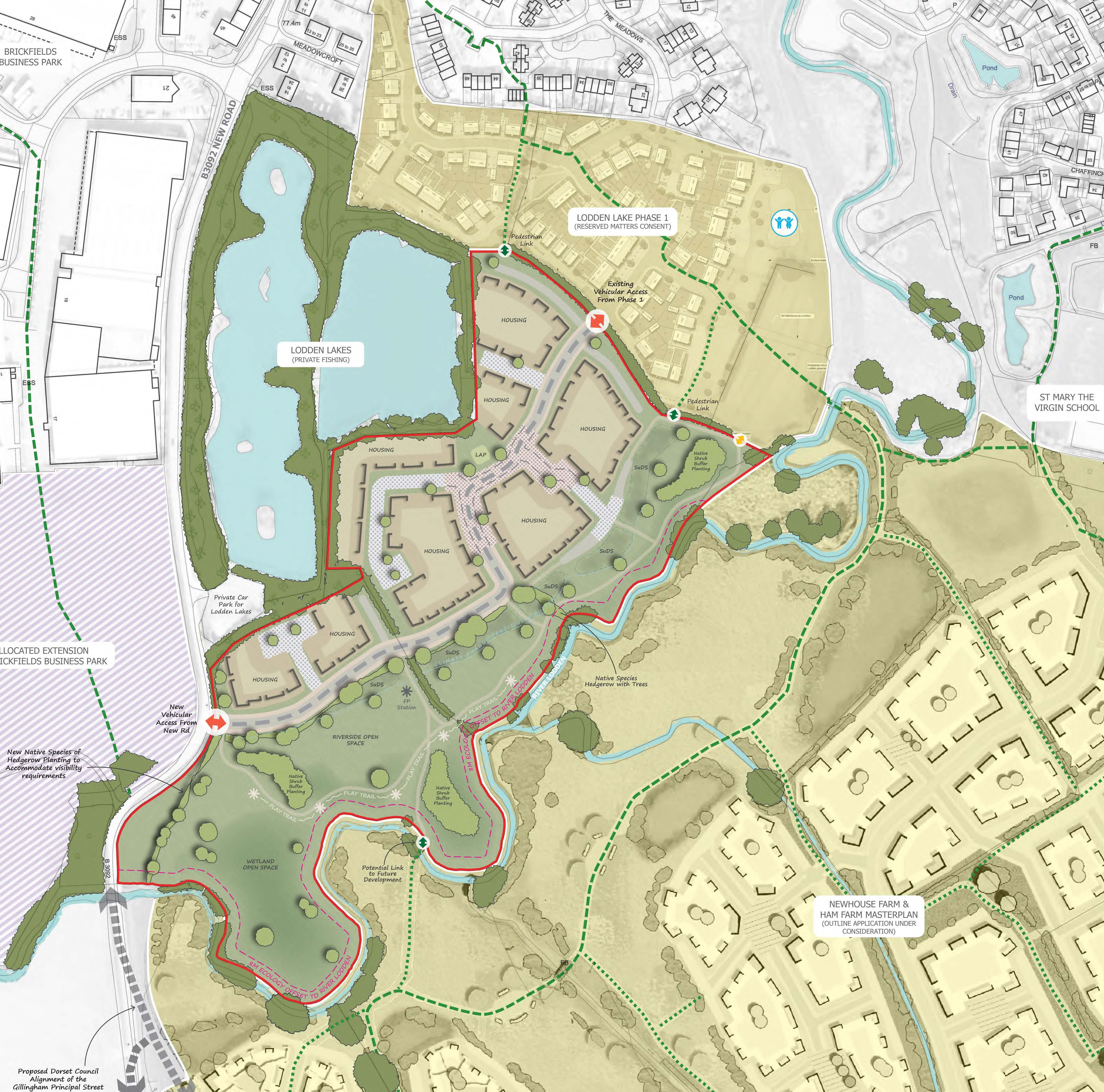 Successful planning application – Lodden Lakes phase 2